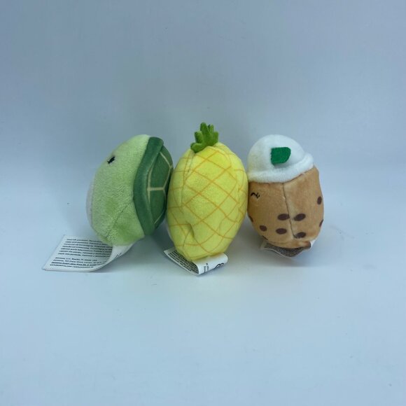 Squishville By Squishmallows Boba Bubble Tea Pineapple Avocado Mini Plush Toy - Picture 2 of 15
